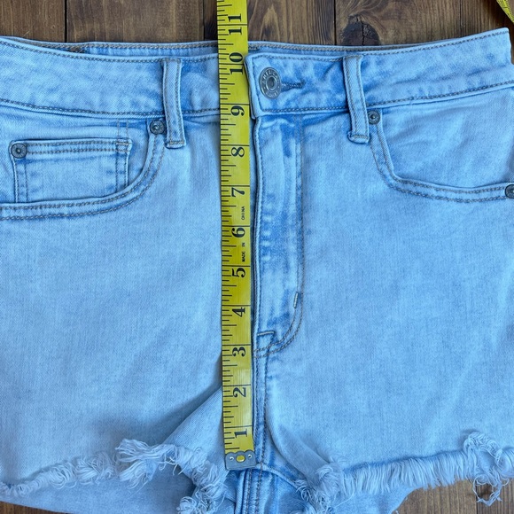 American Eagle Outfitters super hi-rise shortie shorts size 6 - Picture 6 of 10